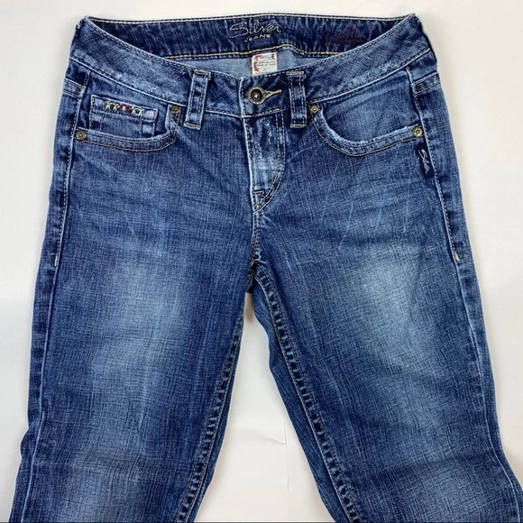 Silver Jeans Lola Size 26 Flare - Picture 3 of 14